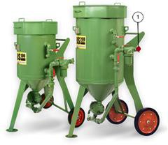 PORTABLE ABRASIVE BLASTING MACHINES AND MACHNINE SPARES